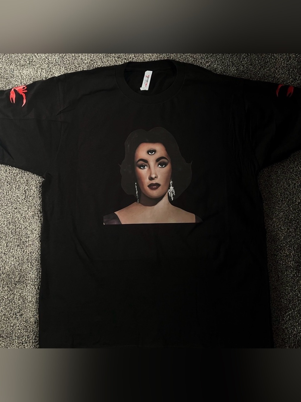 Westside Gunn GXFR "The Liz 2" T shirt, black, size L